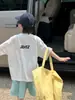 Ropa de Verano para Niños, Algodón Puro Delgado de Corte Holgado, Manga Corta, Nuevo Estilo 2026, Ropa Infantil, Tops Casuales Elegantes para Niños Grandes, Ropa de Verano para Niños
