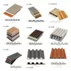 Fabricante Original Grade Plástica de Madeira WPC Painel de Parede de PVC Grade de Fundo Interna Placa Great Wall Grade de Fibra de Madeira de Bambu