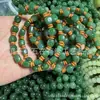 Pulsera de Jade Verde Hetian Natural de Xinjiang al por Mayor Pulsera de Jade Verde Hetian Forma Irregular para Hombres y Mujeres Joyería de Jade