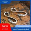 Fábrica masculina e feminina estilo indiano águia cabeça rosto largo colar fivela fivela S fivela gancho fivela latão chave acessórios