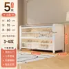 Gabinete de Zapatos de Acero Multicapa para Entrada del Hogar Zapatero a Prueba de Polvo Estante de Pie Estante Integrado Montado en la Pared Gabinete de Almacenamiento para Entrada de Gran Capacidad