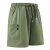 Pantalones Cortos de Verano Transpirables de Secado Rápido de Cinco Puntos Estilo Ropa de Trabajo Deportiva Casual para Hombre
