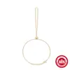 Pulsera de Plata de Ley S925 de Trébol Entrelazado para Mujer con Diamantes, Estilo Europeo y Americano, Lujo Ligero, Cadena de Dedo Ajustable, Joyería Elegante para la Mano