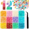 Produto Novo de Venda Quente Transfronteiriça: Strass de Forma Irregular com 24 Compartimentos em Estoque, Strass para Nail Art em Resina Ab Color Deslumbrante, Acessórios DIY no Atacado