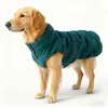 Ropa Nueva para Mascotas Transfronteriza, Ropa de Invierno, Chaquetas Cálidas para Perros Medianos y Grandes, Chaquetas Acolchadas a Prueba de Frío y Viento, Abrigos de Algodón para Perros