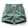 Pantalones cortos de verano para hombre, holgados, de seda helada, finos, informales, de secado rápido, para correr, deportes, fitness, para niños.