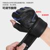 Amazon nuevos guantes de medio dedo para motocicleta para hombre deportivos de dedo abierto para montar delgados antideslizantes resistentes a caídas guantes para exteriores