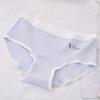 Ropa Interior Hilo Cintura Baja Algodón Puro para Mujer Algodón Infantil Tejido de Algodón Transpirable Calzones Bragas para Mujer Estudiante Nueva