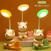 Lámpara de Mesa de Dibujos Animados Labubu para Dormitorio, Escritorio, Mesita de Noche, Carga USB, Habitación Infantil, Luz Nocturna para Dormir, Regalo para Eventos