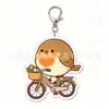 Pingente Chaveiro Acrílico Pisco-de-peito-ruivo Europeu Desenho Animado Criativo Presente Decoração de Mochila Mercadoria de Anime Transfronteiriça
