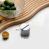 Suporte de Cartão de Mesa em Aço Inoxidável Pegador de Comida para Buffet Suporte de Exibição de Etiqueta de Comida Cartão de Lugar de Mesa de Hotel Nome