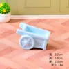 Carro Colorido Nuevo y Creativo Accesorios de Decoración para Casa de Muñecas Hecha a Mano DIY Mini Adornos de Coche de Escritorio