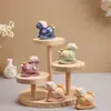 Luoyang Cultural y Creativo Caballo de Peluche Mecedora Serie de Dibujos Animados Adornos de Decoración para el Hogar Decoración Linda de Escritorio Souvenirs Al por Mayor