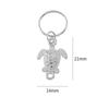 Qk170 Anillo de Aluminio de Hierro para Extensiones de Cabello Trenzas Rastas Accesorios de Joyería de Aleación de Zinc DIY Suministro Directo de Fábrica Colgante