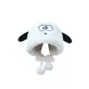 Conjunto de Gorro y Bufanda de Peluche de Oso para Invierno, Protección Cálida para Orejas, Engrosado Versátil a Prueba de Frío para Ciclismo, Calentador de Cuello Versátil para Estudiantes