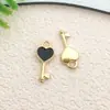 1 Pieza de Flor de Rosa Uva Sandía DIY Aleación Fruta Linda Esmalte Accesorio para el Cabello Llavero Colgante
