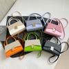 Verano Nuevo 2025 Nuevo Diseño Francés Simple Retro Color Moda Hombro Cruzado Portátil Bolso Cuadrado Pequeño para Mujer