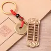 Ábaco de Latón Puro Dragón y Fénix Ábaco Móvil Retro Regalo Cultural y Creativo para Mujeres Llavero de Coche Colgante Pequeño Accesorio