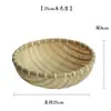 Cesta de bambu para pão de ovo cesta doméstica cesta para segurar pães tecelagem de bambu tecelagem de rattan cesta para pão no vapor pão no vapor cesta colocar cesta pequena doméstica