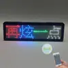Pantalla LED Bluetooth de fábrica para tarjetas de presentación, pantalla de palabras rodantes de carga, matrícula de licencia de conducir, cambio de palabras para teléfono móvil