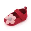 Zapatos de Princesa para Bebé de 0 a 1 Año de Primavera y Otoño Zapatos de Bebé con Flor de Lana en la Cabeza Banda para el Cabello Suela Suave Antideslizantes Zapatos para Niños Pequeños Total 2332