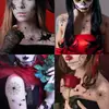 Novedad en Stock Serie Transfronteriza de Arañas de Halloween Pegatinas de Tatuaje Fiesta Festival Tatuajes de Mano de Araña 3D