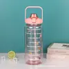 Vaso de Agua Estilo Ins Gran Capacidad Vaso Espacial Verano Fitness Vaso Deportivo Hervidor de Agua Extra Grande 2025 Nuevo Vaso de Agua