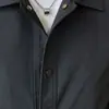 Jaqueta Nova Masculina Primavera e Outono 2024 Jaqueta Masculina Fina Camada Única Camisa de Trabalho Masculina Top Casual de Negócios
