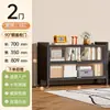 Estantería de Acero para el Hogar, Gabinete de Almacenamiento Multicapa a Prueba de Polvo, de Piso con Puerta y Cerradura, Estantería de Hierro Forjado para Libros Infantiles, Estante de Almacenamiento