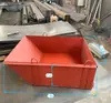 Balde de Material Quadrado, Guindaste de Torre de Obra, Balde para Vergalhão e Tijolo, Balde de Material para Guindaste de Torre, Balde de Cinzas, Balde Quadrado para Concreto, Balde para Tijolos, Balde para Fixadores, Balde Plano