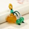Ágata loto calabaza jade pequeño trozo hecho a mano diy accesorios de joyería pulsera pulsera pequeño colgante colgante colgante al por mayor