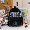 Mochila Ligera Estilo Japonés para Mujer, Mochila Casual de Viaje para Estudiantes, Versión Coreana de Moda para Niñas, Mochila con Bloques de Color