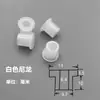 Junta de Bump y Ranura de Plástico M6 Partículas Aislantes Funda de Nylon Funda Protectora de Cable Separador de Tornillo Arandela Escalonada Columna de Aislamiento