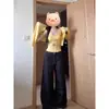 Cardigan de Punto Suelto con Botones de Manga Larga para Mujer, Estilo Coreano, Antienvejecimiento, Nuevo para Primavera/Otoño, Color Sólido, Ajuste Delgado, Capa Interior, Simple de Alta Gama