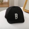 Gorra de béisbol de estilo coreano para bebé, verano, fina, protección solar, transpirable, para niño de 1 año, informal, con letras, secado rápido, moda