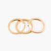 Llavero de Apertura Llavero de Coche Colgante Accesorios para Llavero Anillo Plano Multitamaño Joyería Hecha a Mano DIY Accesorios