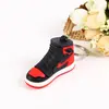 Llavero Colgante Aj1 Zapatillas Estéreo Modelo Mini Zapatos de Baloncesto 3D Mochila Bolso Escolar Coche Colgante Creativo Ins Decoración