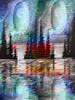 Pintura de diamantes 5D de Amazon, con diseño de atardecer, luna, planta, árbol y paisaje, pintura decorativa DIY, fabricantes, venta al por mayor, superventas