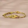 Pulsera Roja de Hilo Estilo Chino para Hombres y Mujeres, con las Ocho Deidades Guardianas, Se Puede Ensartar con Cuentas, Pulseras de Pareja Tejidas para la Buena Suerte
