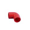 Codo de PVC tubo recto 6 minutos 90 grados 45 grados codo de ángulo recto electricista 20 rojo 25 32 puntos tubo recto