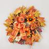 Guirnalda de Otoño de Acción de Gracias Festival de la Cosecha Girasol Calabaza Blanca Hoja de Arce Guirnalda Halloween Colgante de Puerta Transfronterizo