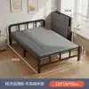 Cama plegable Cama individual Cama para descanso al mediodía Cama simple para el hogar Cama para adultos Alquiler Dormitorio Cama de hierro Oficina Cama doble