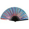 Ventoinha de dez polegadas osso 33cm bambu laser kung fu ventilador PVC ventilador atacado tai chi ventilador artesanato