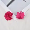 Fábrica DIY de Flores 3D Em Estoque Flor de Camélia Oito Folhas em Chiffon Flor para Chapéu Flor para Sapato Flor para Roupa Infantil Vestido de Casamento Acessórios para Vestuário