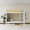 Sitio de Construcción de Dormitorio de Empleados Camas Litera Apartamento Estudiantil Marco de Cama de Hierro Camas Litera Superiores e Inferiores Cama Doble Marco de Hierro