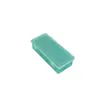 Caja de Plástico PP Rectangular Componentes de Papelería Accesorios Caja Organizadora Equipo de Pesca Herramientas de Ferretería Caja de Almacenamiento Transparente
