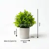 Plantas Artificiales en Maceta, Plantas Verdes Falsas, Romero, Macetas de Plantas Verdes Simuladas, Adornos de Eucalipto, Bonsái de Hoja de Dinero, Decoraciones de Plantas