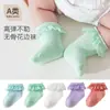 Meias para Recém-nascidos Amazon Transfronteiriças Renda Meias de Bebê Verão Malha Meias de Tornozelo Meninas Meias de Princesa Sem Costura