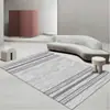 Tapete para Sala de Estar 2025 Novo Modelo Luxo Leve Alto Padrão Novo Estilo Chinês Sofá Mesa de Centro Quarto Casa Fácil de Limpar Tapete de Cabeceira