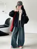 Chaqueta con Estampado de Estrellas para Niñas, Nuevo Estilo Otoño 2026, Cárdigan con Capucha Color Block para Niños Mayores, Top de Manga Larga para Estudiantes de Secundaria